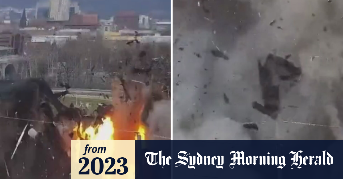 Video Chocolate factory explodes in US